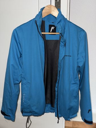 Five Seasons Regenjacke blau mit Reissverschluss Grösse M