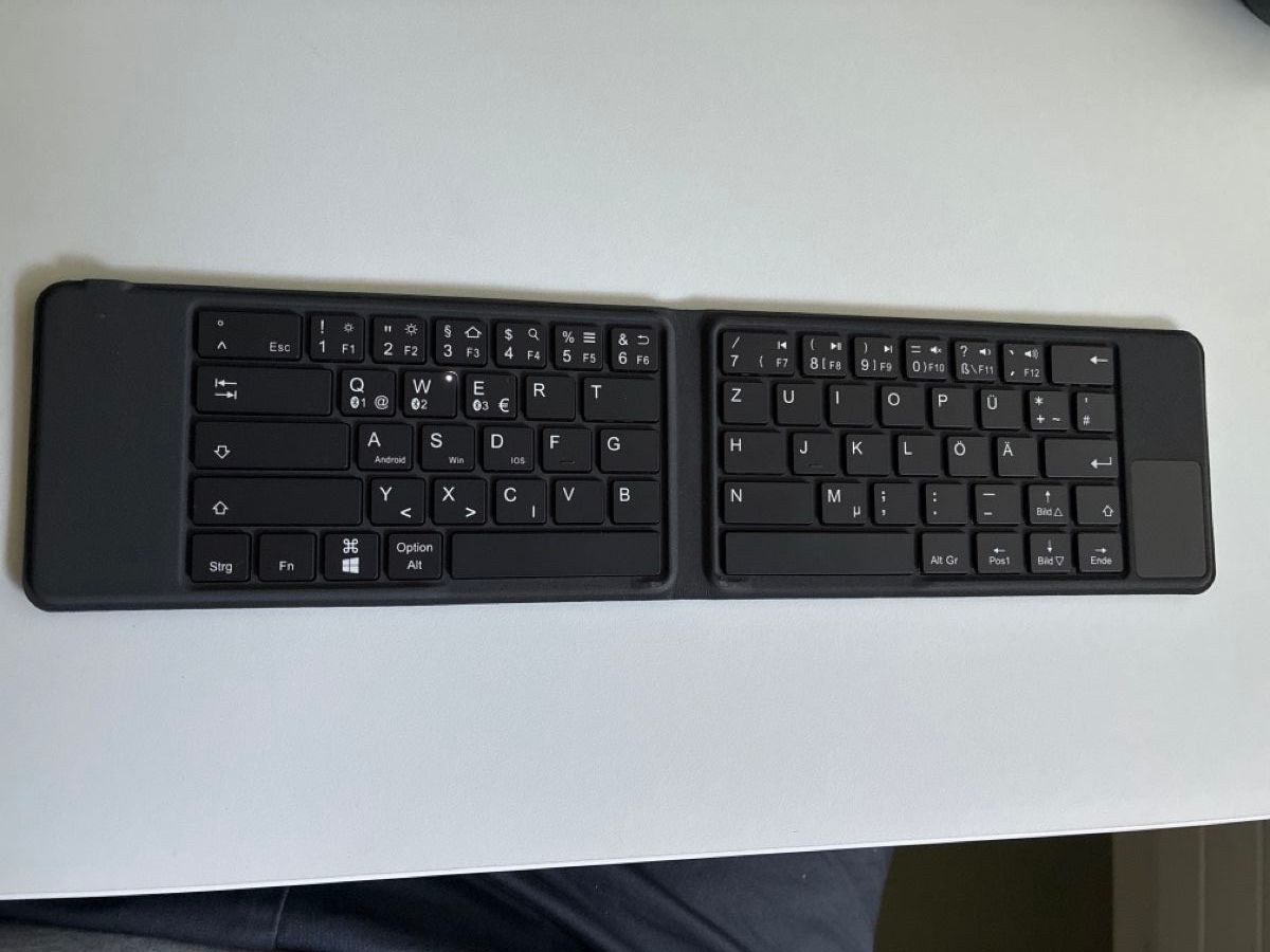 Claviers: Inline foldable Bluetooth keyboard BT pocket – Neuf (Voir description) à Pfaffhausen par Cosinus1