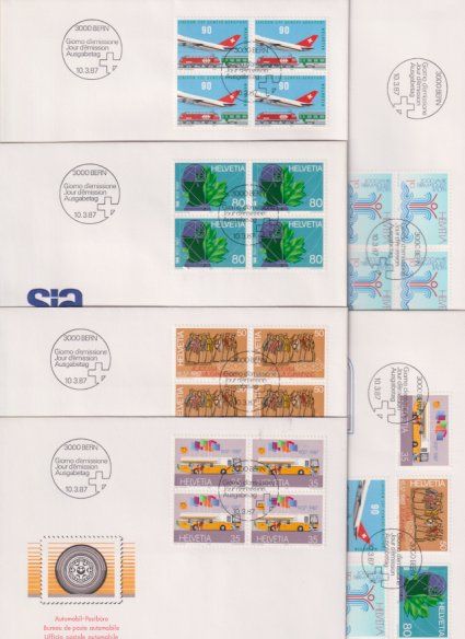 Tutti i francobolli: FDC-Serie 1987, Werbemarken 1 – Nuovo (secondo la descrizione) da Koblenz venduto da Boerse6