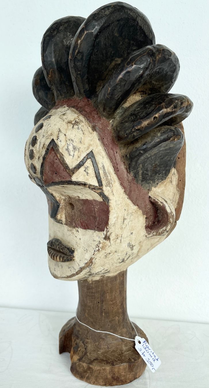 Skulpturen & Statuen: Rarität alte Idoma Figur Skulptur Nigeria Höhe 35 cm – Gebraucht aus Rüthi (Rheintal) von Kunsthaus777 7