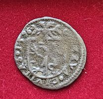 Genf Genève Kantonalmünze 1596 GENEVA CIVITAS Genf 1/4 Sols