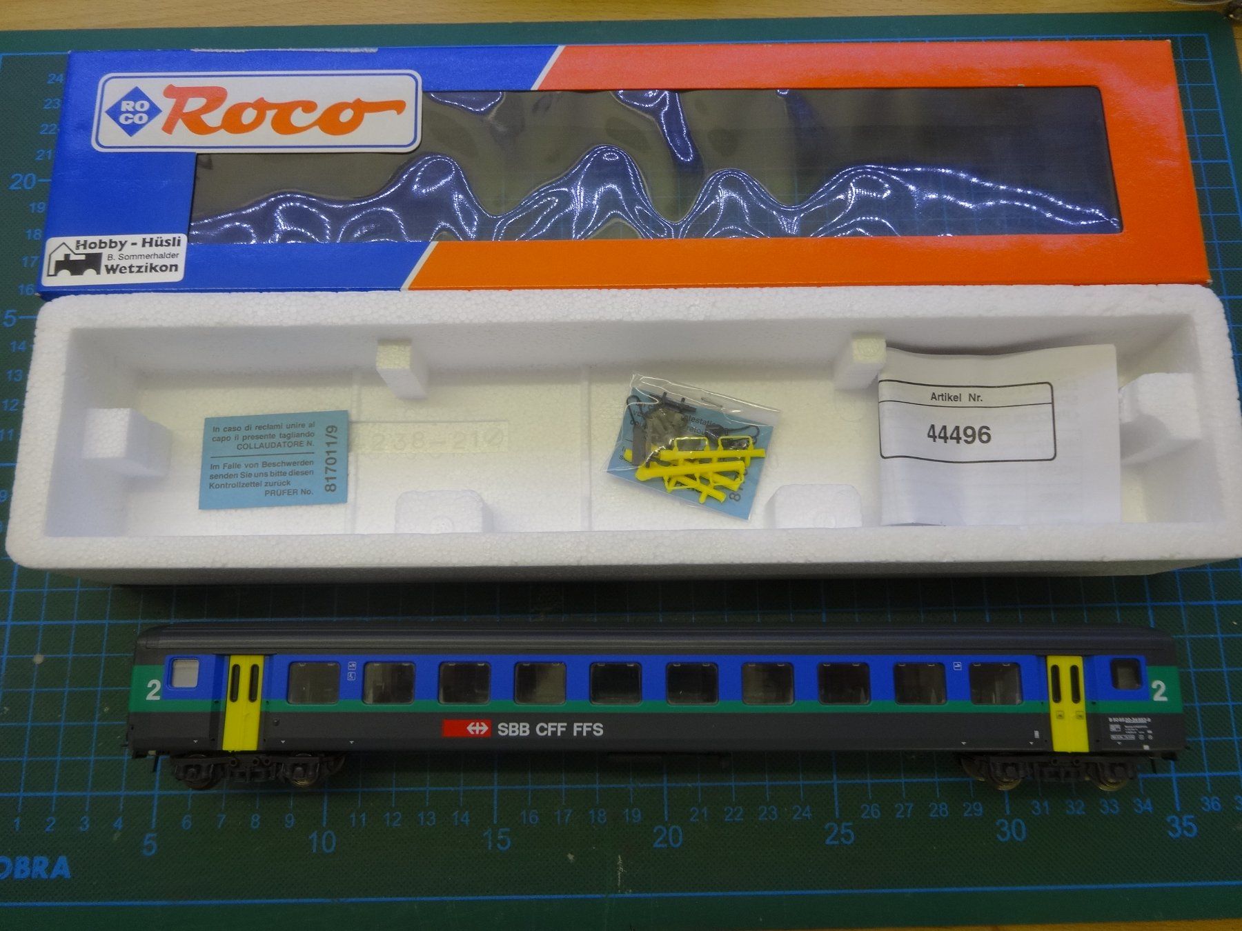Roco Modelleisenbahnen: 5-teiliger SBB Interregio Zug von Roco – Neu (gemäss Beschreibung) aus Hinwil von chris_badminton 5