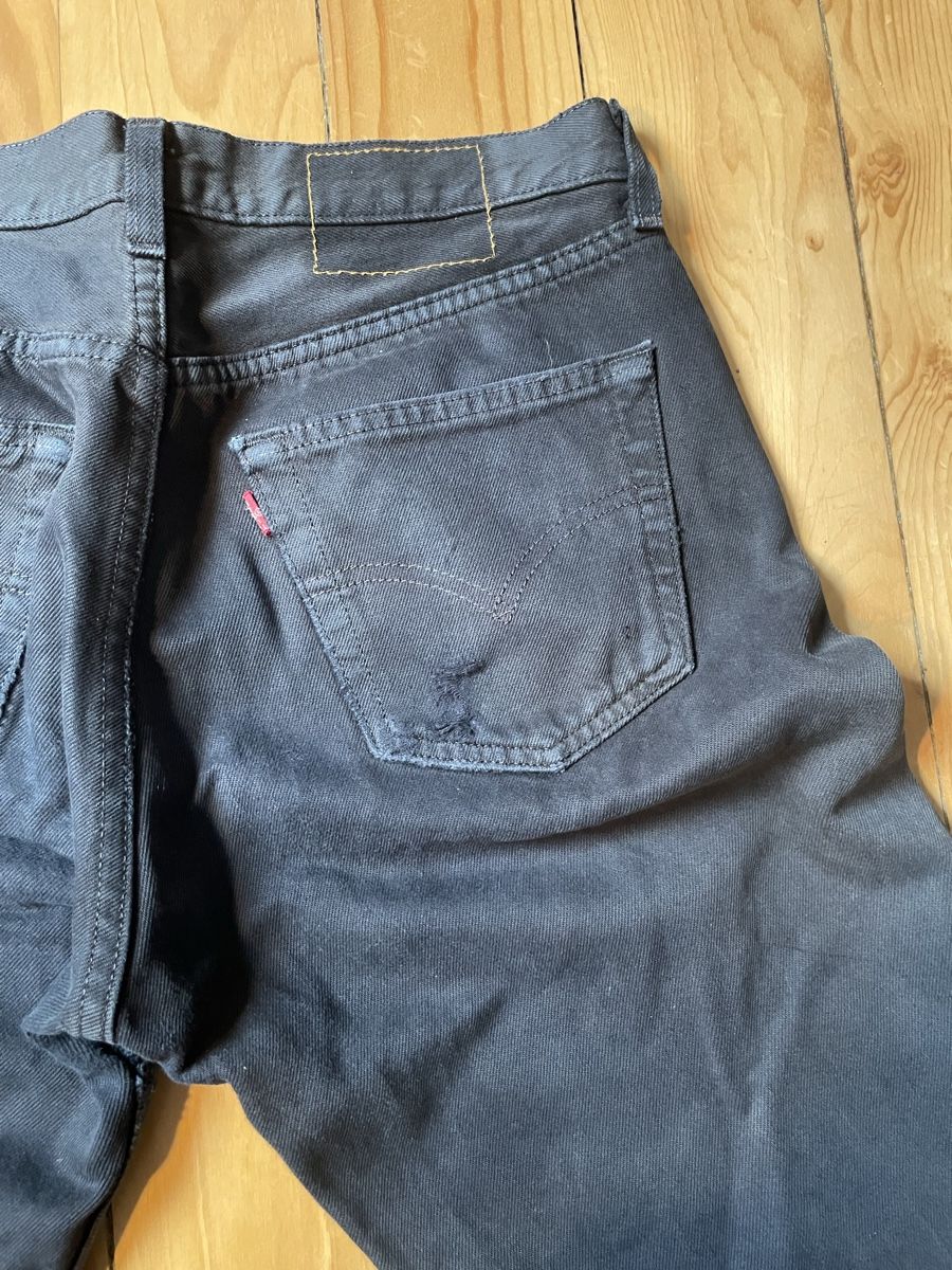 Levi's Jeans: Vintage Levis Jeans Black – Usato da Zürich venduto da Rollladen 5