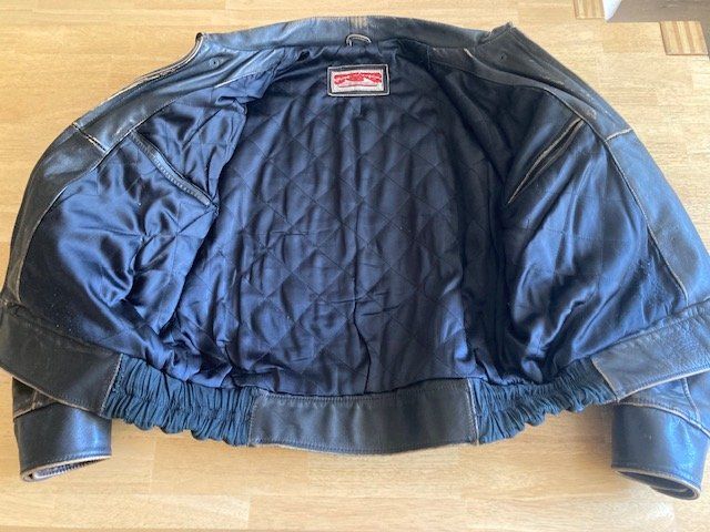 Giacche: Skyjacker Vintage-Style Biker Bomber-Lederjacke XL – Usato da Affoltern am Albis venduto da premiumparts 5