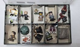 Star Wars Figuren Konvolut 14 Teile in Sortierbox
