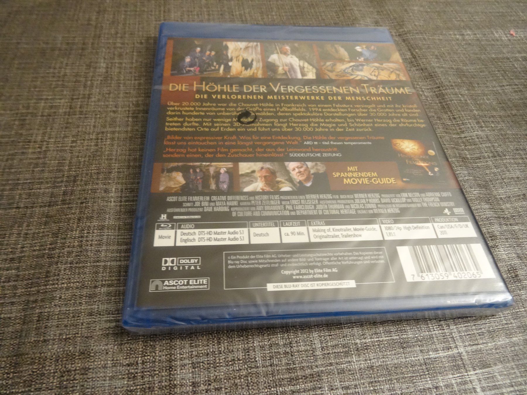 Tutti i DVDs: Die Höhle der vergessenen Träume - Blu-ray - NEU – Nuovo e nell'imballaggio originale da Olten venduto da Disc-Verkauf 1
