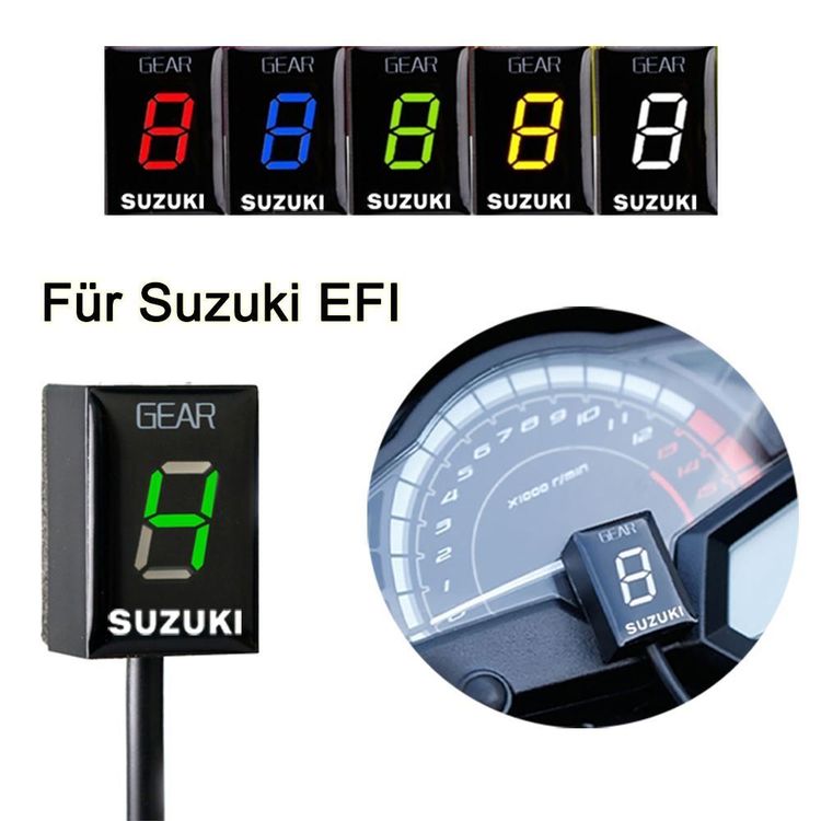 Ganganzeige für Suzuki Motorrad Ecu