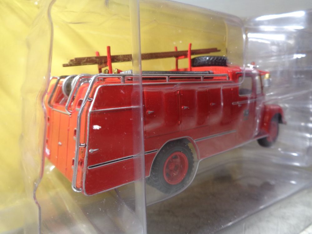 OPO 10 - Camion de Pompiers 1/43 Peugeot J5 Maxum VSAB