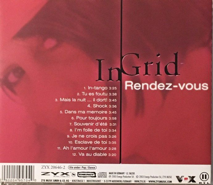 CD: In-Grid - Rendez-vous – Usato da Grüningen venduto da azulgris 1