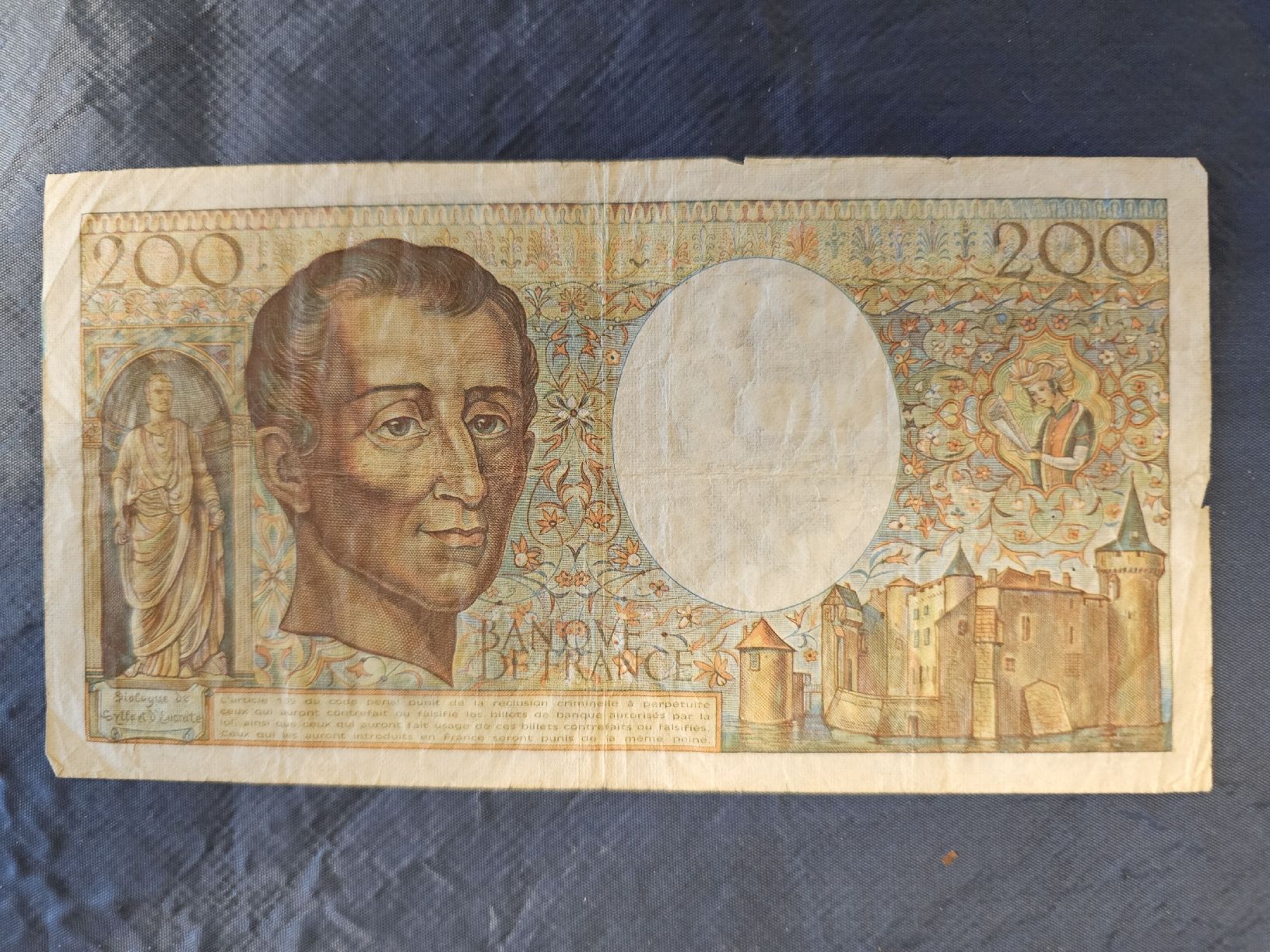 Billets de banque: France 200 fr. 1981 – D'occasion à Nidau par Forellino 1