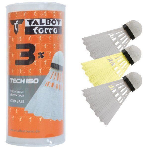 Palloni: Talbot Torro Tech 150 Badminton 15x Federbälle – Nuovo e nell'imballaggio originale da Genève venduto da Pandi_Panda