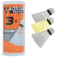 Talbot Torro Tech 150 Badminton 15x Federbälle
