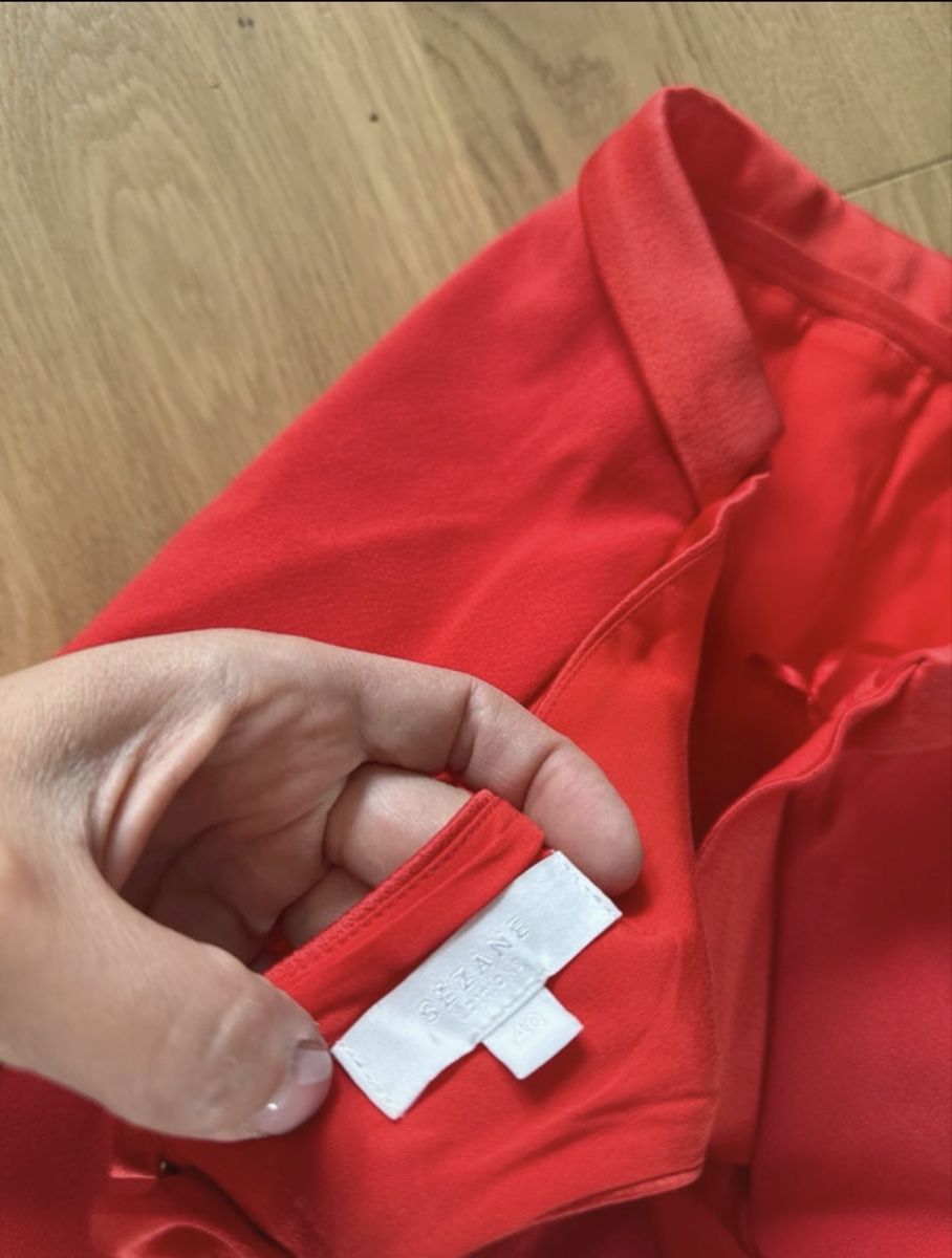 Sezane Kleider: Robe bustier rouge Sezane taille M – Neu (gemäss Beschreibung) aus Yverdon-les-Bains von emi_ry6z 5
