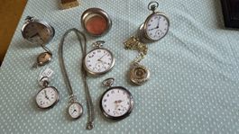 Taschenuhren Sammlung alt und antik
