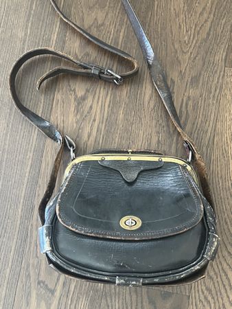 alte Kondukteurtasche