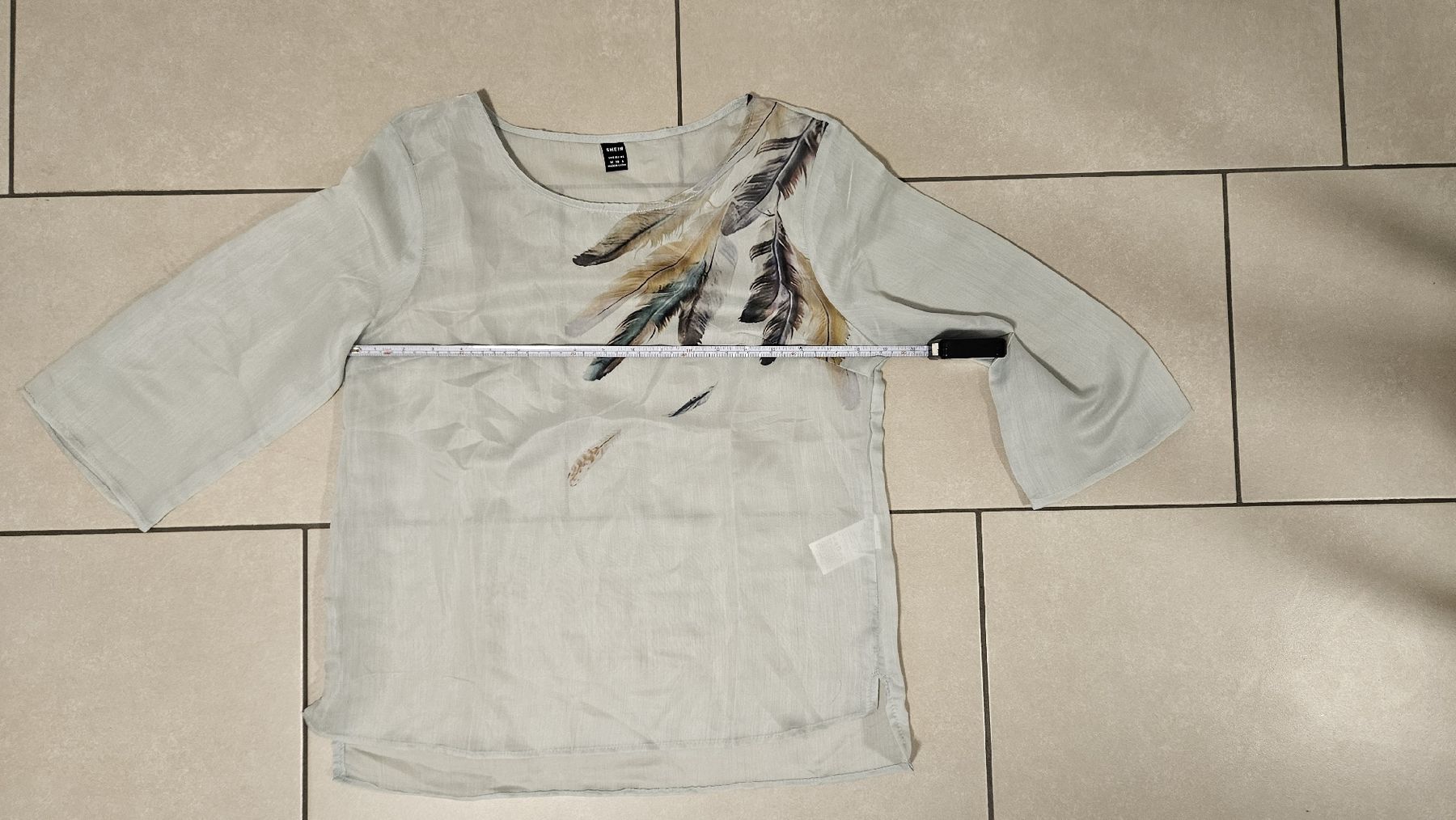 Top: Shirt Bluse 3/4 Arm Shein Gr. M – Nuovo (secondo la descrizione) da Schaan venduto da car_wrv2 6