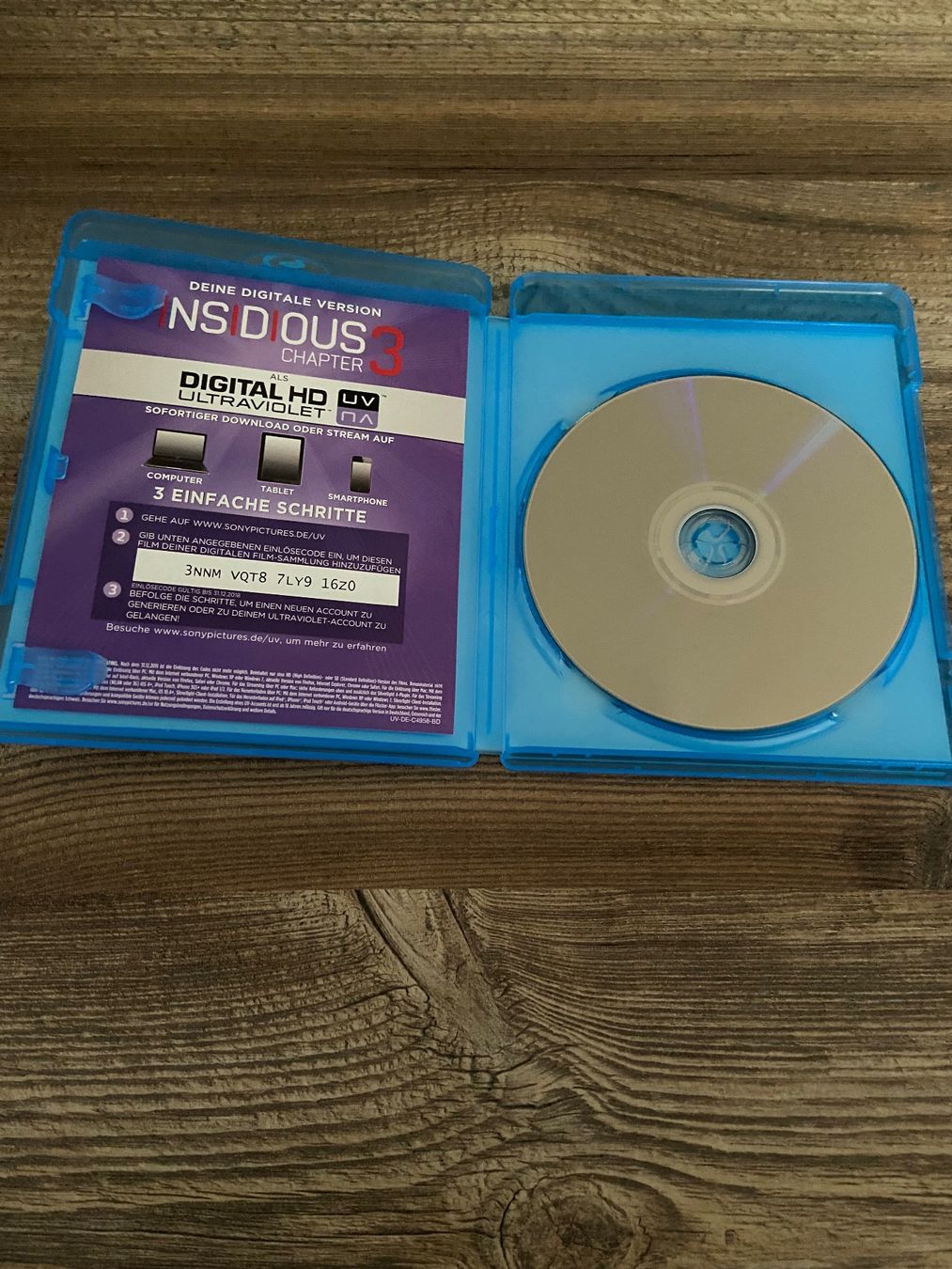 Tutti i DVDs: Insidious Chapter 3 Blu-ray in Top Zustand! – Usato da Hasle LU venduto da P89erni01 3