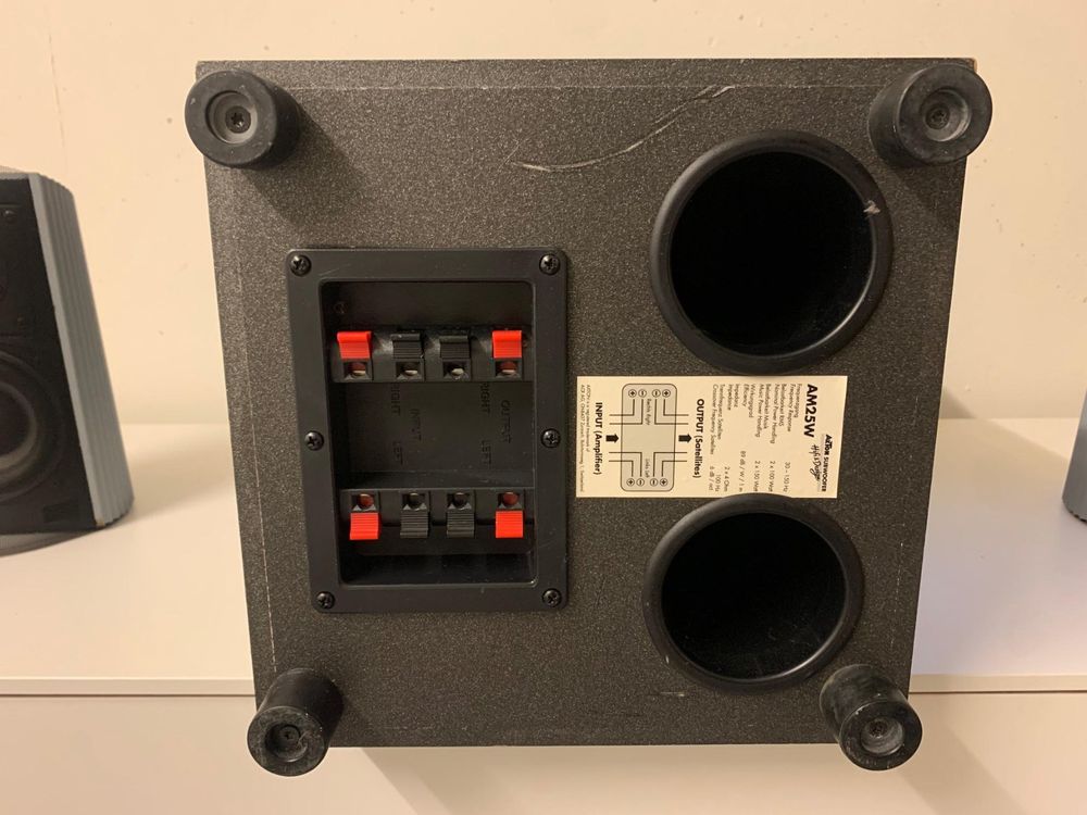 AXTON Hi-Fi Lautsprecher System AM25W | Kaufen auf Ricardo