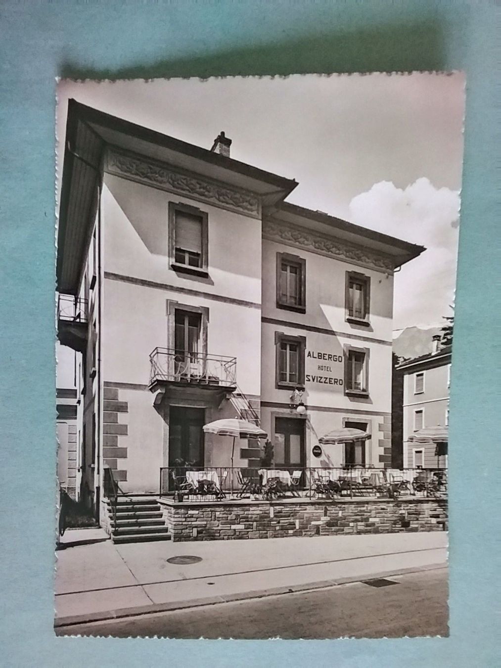 Cartoline postali: Biasca Hotel Suisse – Usato da Appenzell venduto da lama19