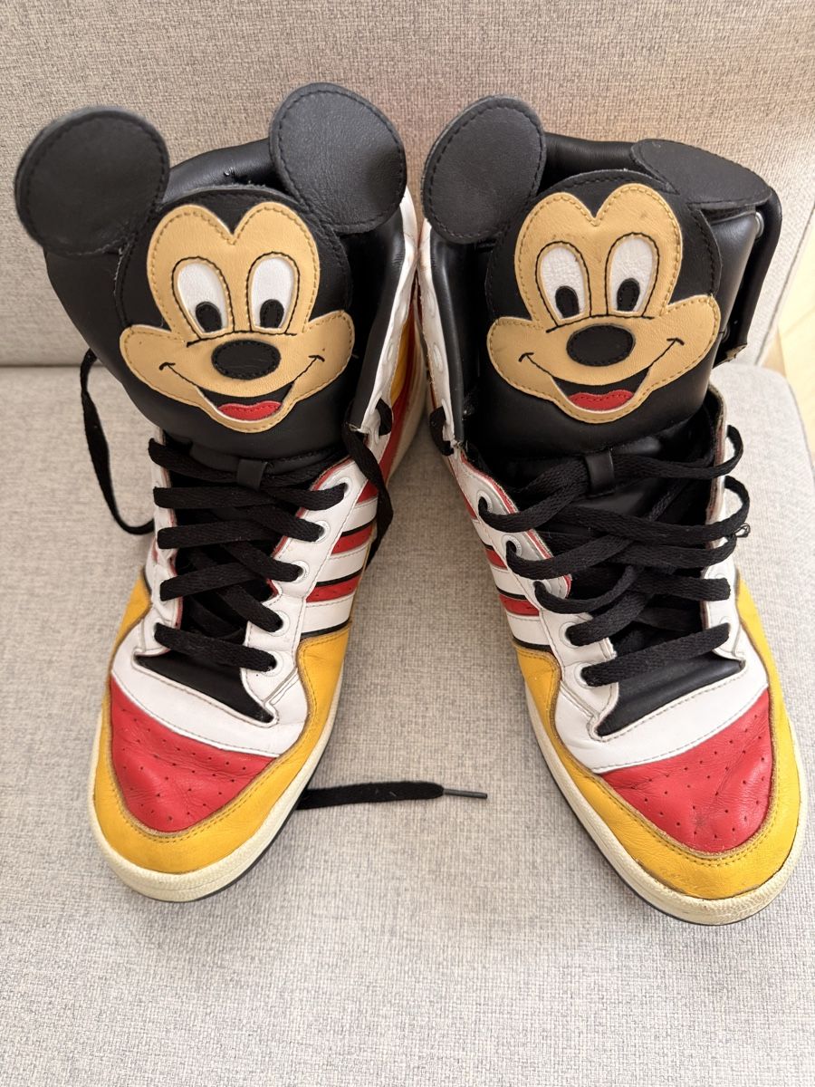 Adidas Scarpe da uomo: Adidas Sneaker Mickey Mousse Jeremy Scott – Usato da Illighausen venduto da gen_h6f2 4