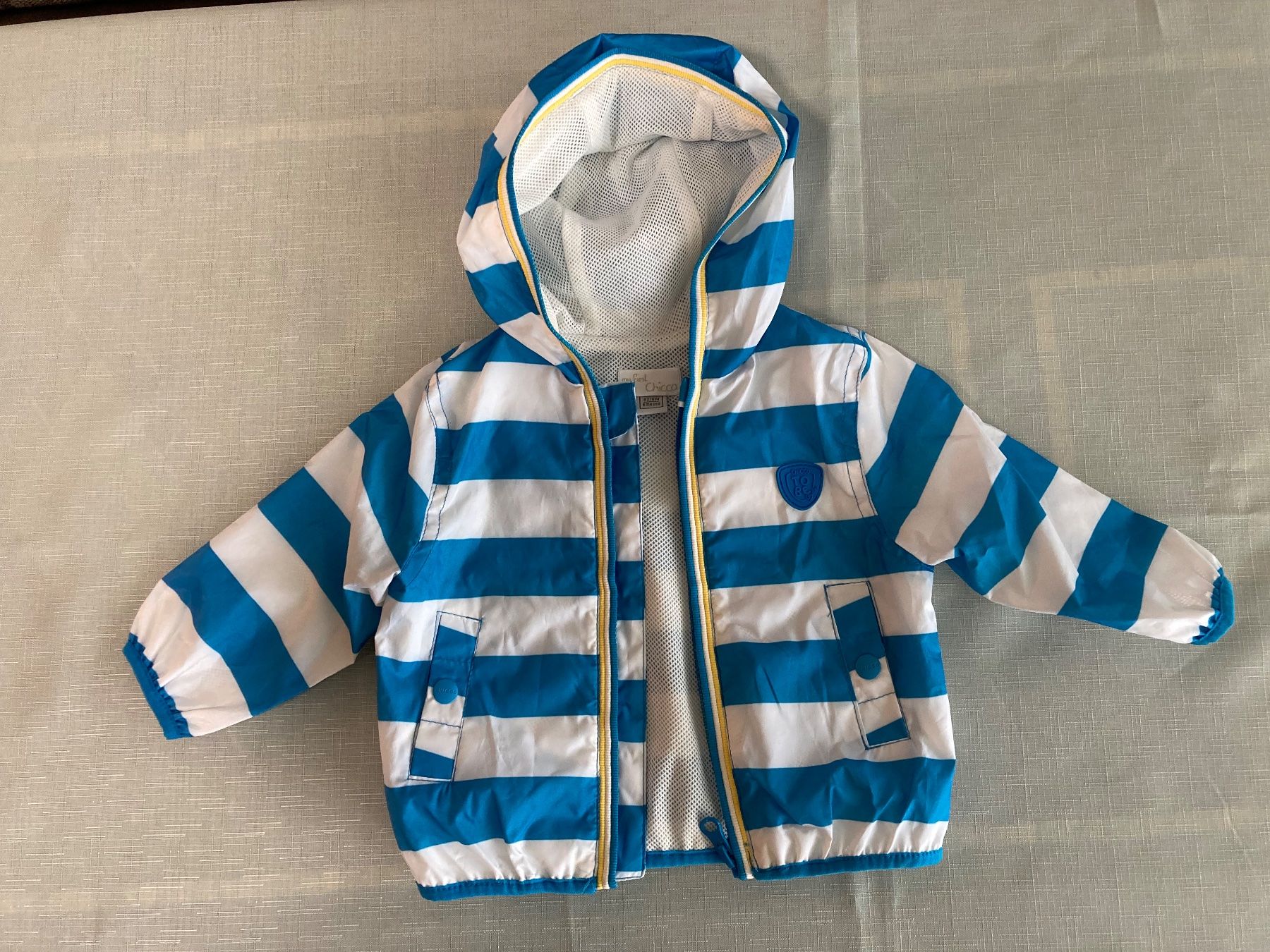 Chicco Giacche & Cappotti: Windjacke blau-weiss gestreift Chicco – Usato da Zürich venduto da ayl_6vcp