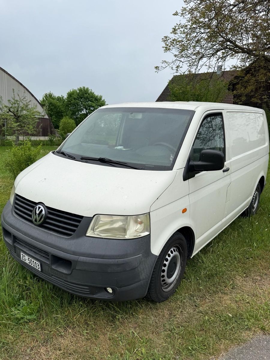 VW Nutzfahrzeuge: VW Transporter T5 1.9 TDI – Gebraucht aus Holzhäusern ZG von jet_power