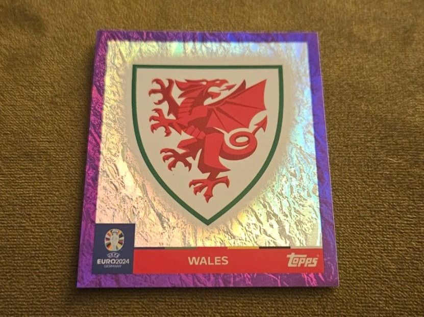 Topps Euro 2024 Sticker | WAL1 | Parallel violett (DE) | Kaufen auf Ricardo