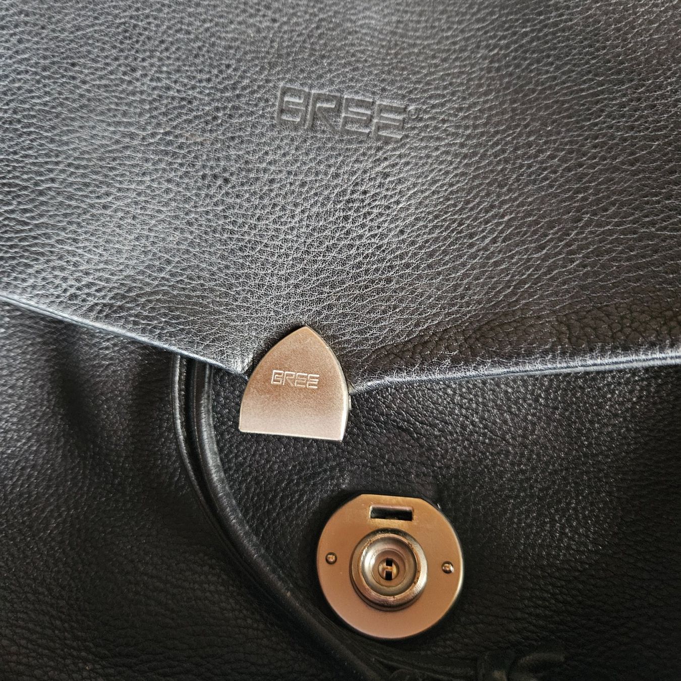 Bree Zaini: Bree Rucksack, Leder, Schwarz – Usato da Uster venduto da Sonnenblume212 2