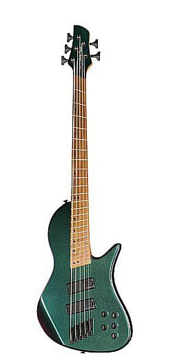 Harley Benton Strumenti musicali: Basse Multiscale Harley Benton MSB-5 Flip Flop Blue – Difettoso da Burtigny venduto da Mirdael