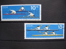 DDR 1966 Kanurennsport gest.
