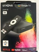 Strong Leap-S3 Google TV Box 4K Ultra HD, wie Neu