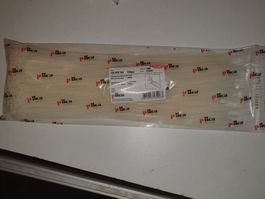 PLICA Kabelbinder 100stück 4,8/298mm weiss 120070704