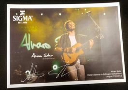 COLLECTORS STUFF:Signed Picture by Alvaro Soler