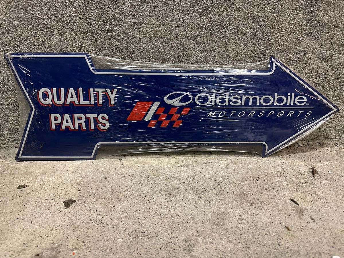Insegne: Oldsmobile quality parts pfeil – Nuovo (secondo la descrizione) da Reinach AG venduto da rares75