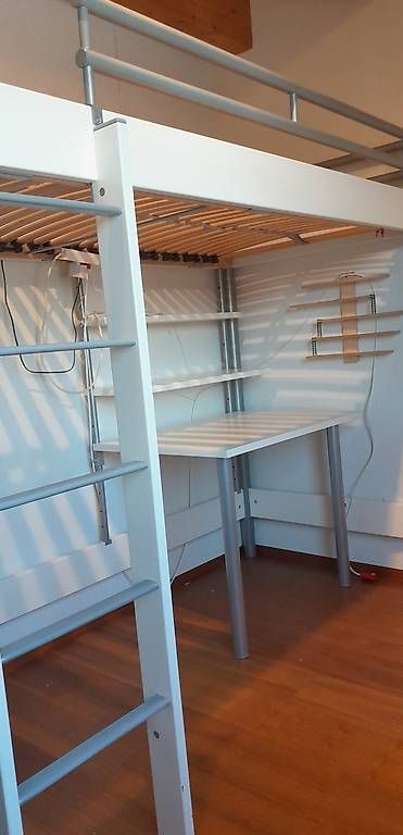 Hasena Betten: Hochbett Hasena 90x200 mit Anbautisch – Gebraucht aus Muri AG von Tom1974 2