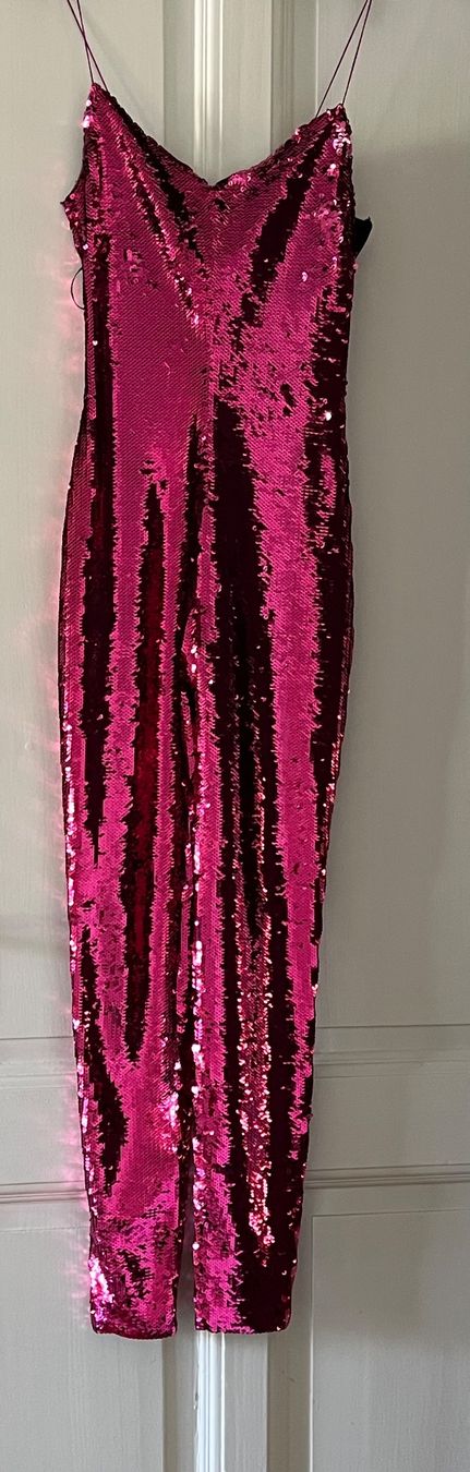 Saint Laurent Tute: Saint Laurent, jumpsuit S rose sequins – Usato da Genève venduto da dachaw 9