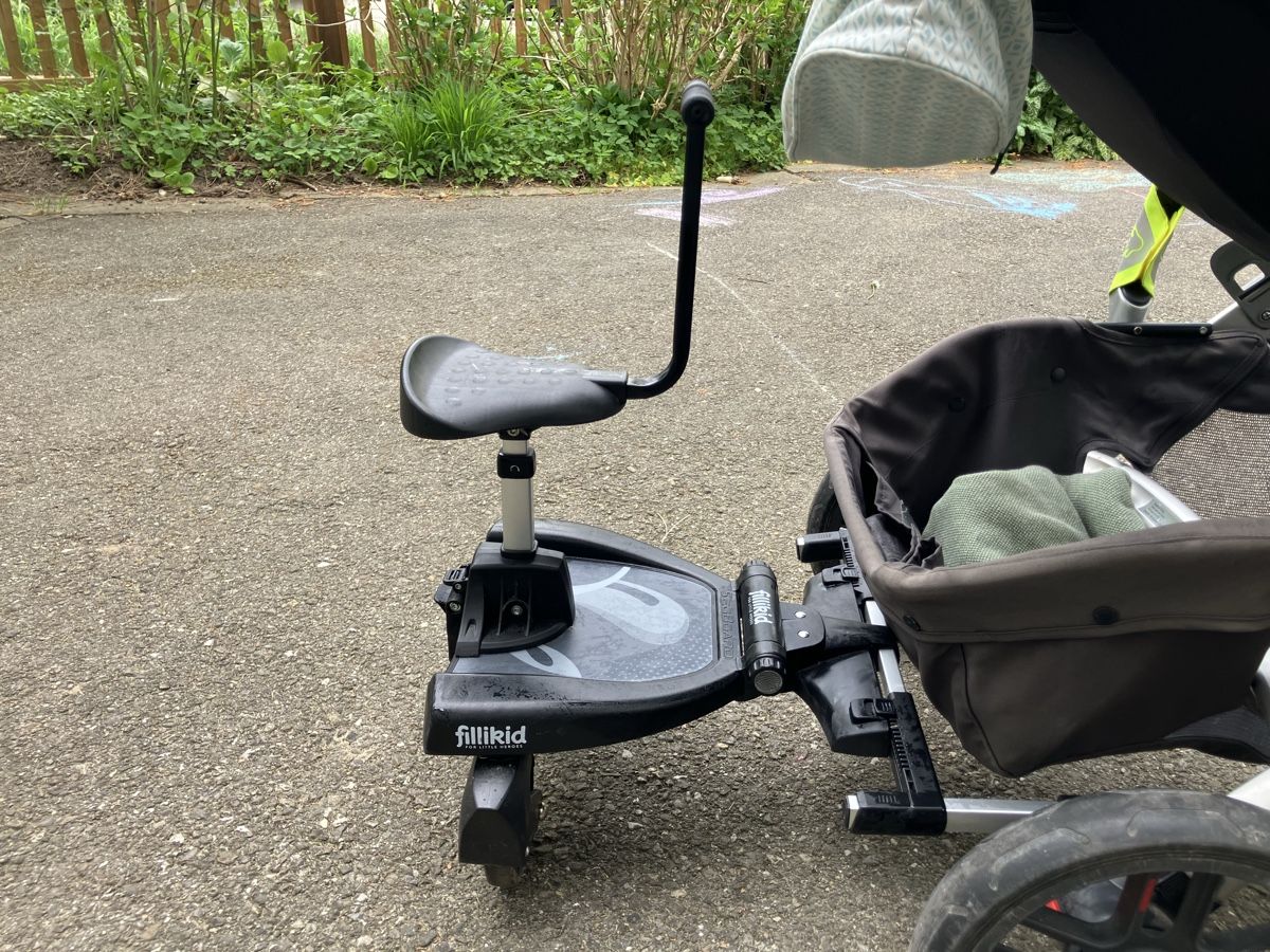 Fillikid Accessori per carrozzine: Fillikid Buggyboard mit Sitz – Usato da Liebefeld venduto da ls_BE