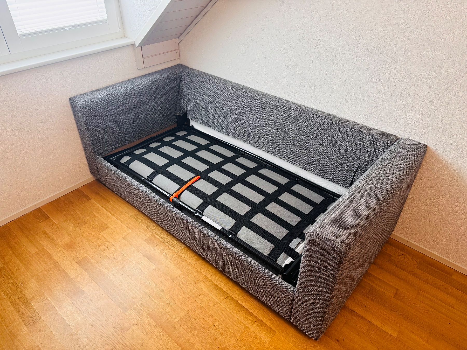 Ikea Divani: 2er-Bettsofa: IKEA VIMLE – Gunnared mittelgrau – Usato da Aesch ZH venduto da OperaMM 2