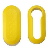 Schlüsselcover Fiat Lancia Abarth Iveco gelb NEU