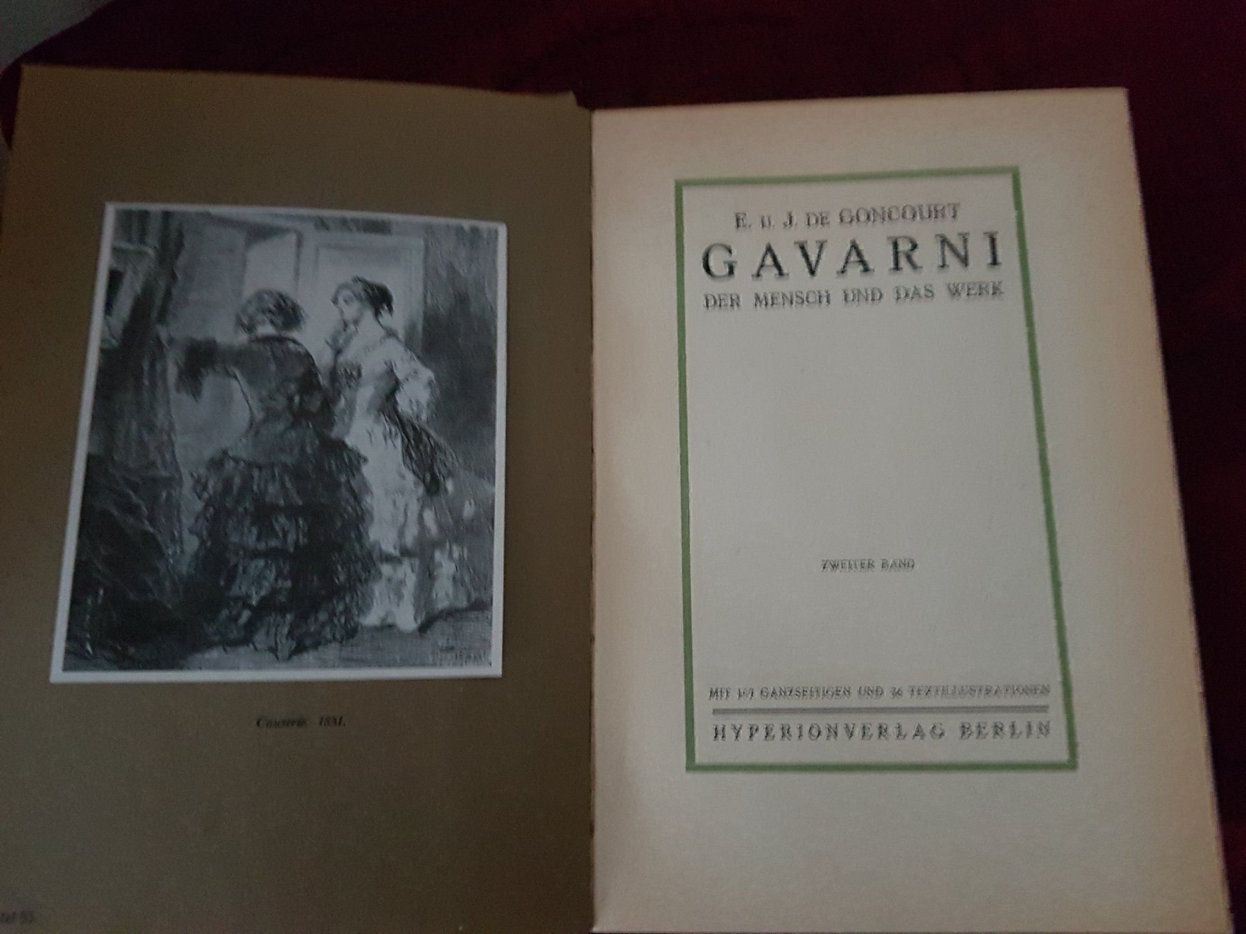 Bücher: Gavarni 1 und 2 E. u J.  DE Goncourt – Gebraucht aus zürich von gabab 5