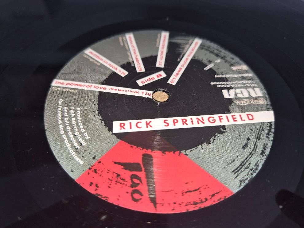 Vinyles: Schallplatte LP Vinyl 33"  Rick Springfield "JAO" – D'occasion à Dielsdorf par SHOES_BY_SYLVI 2