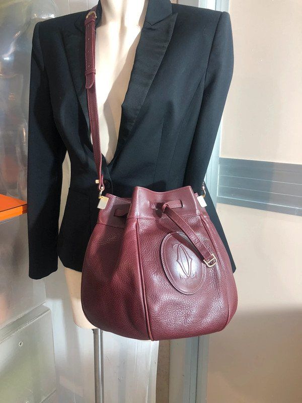 Cartier Borse da donna: Cartier Bag Bordeaux – Usato da Ruvigliana venduto da princesse10 7