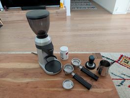 Complete Barista Equipment & Grinder Set for Gaggia