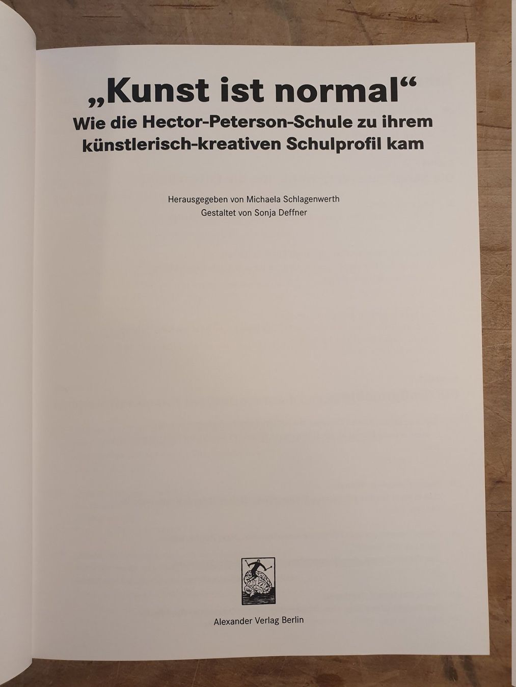 Libri: Kunst ist normal Michaela Schlagenwerth Alexander – Usato da Zürich venduto da loosebone 1