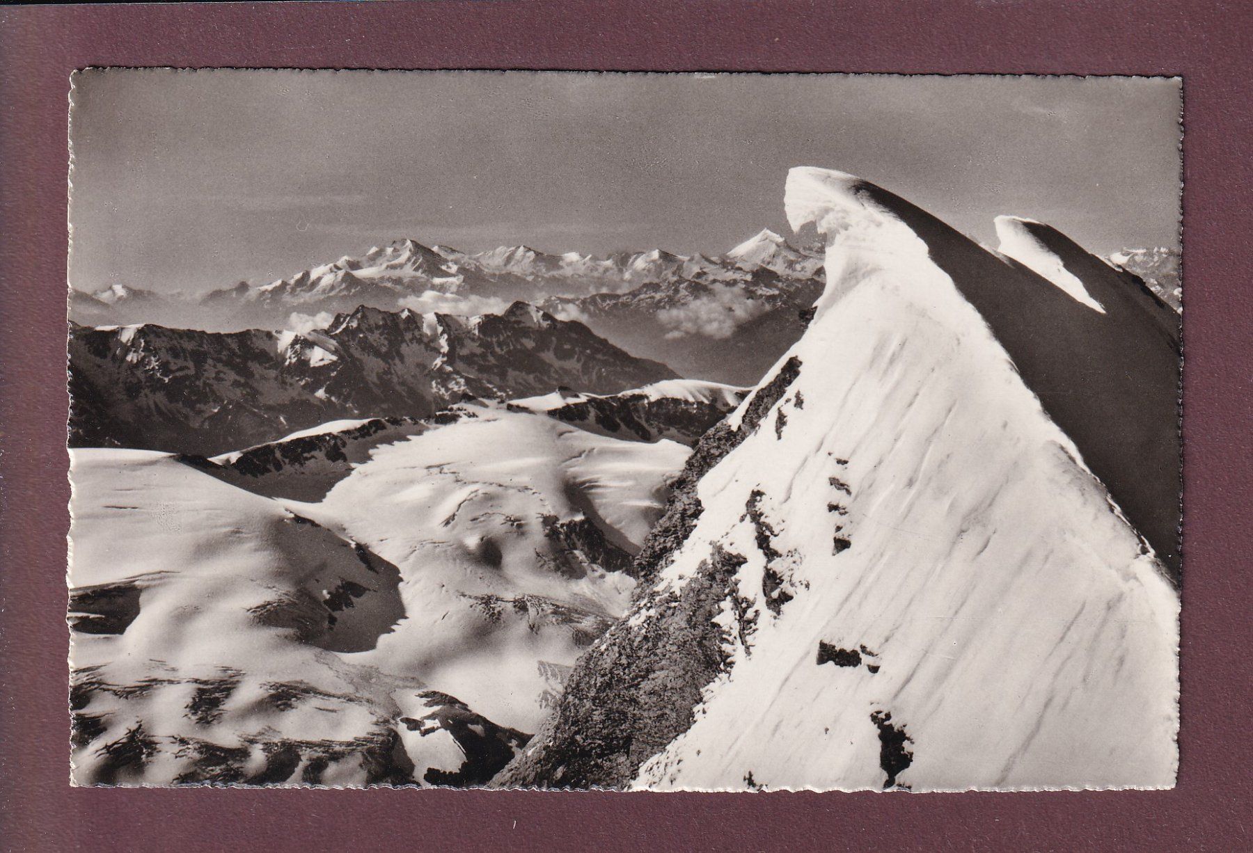 Cartoline postali: Blick von WEISSE FRAU – Usato da Pully venduto da nicecards
