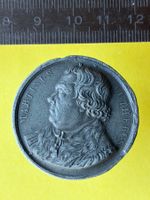 MARTIN LUTHER - Einseitige SteinMedaille 19.Jhdt Ø 40mm