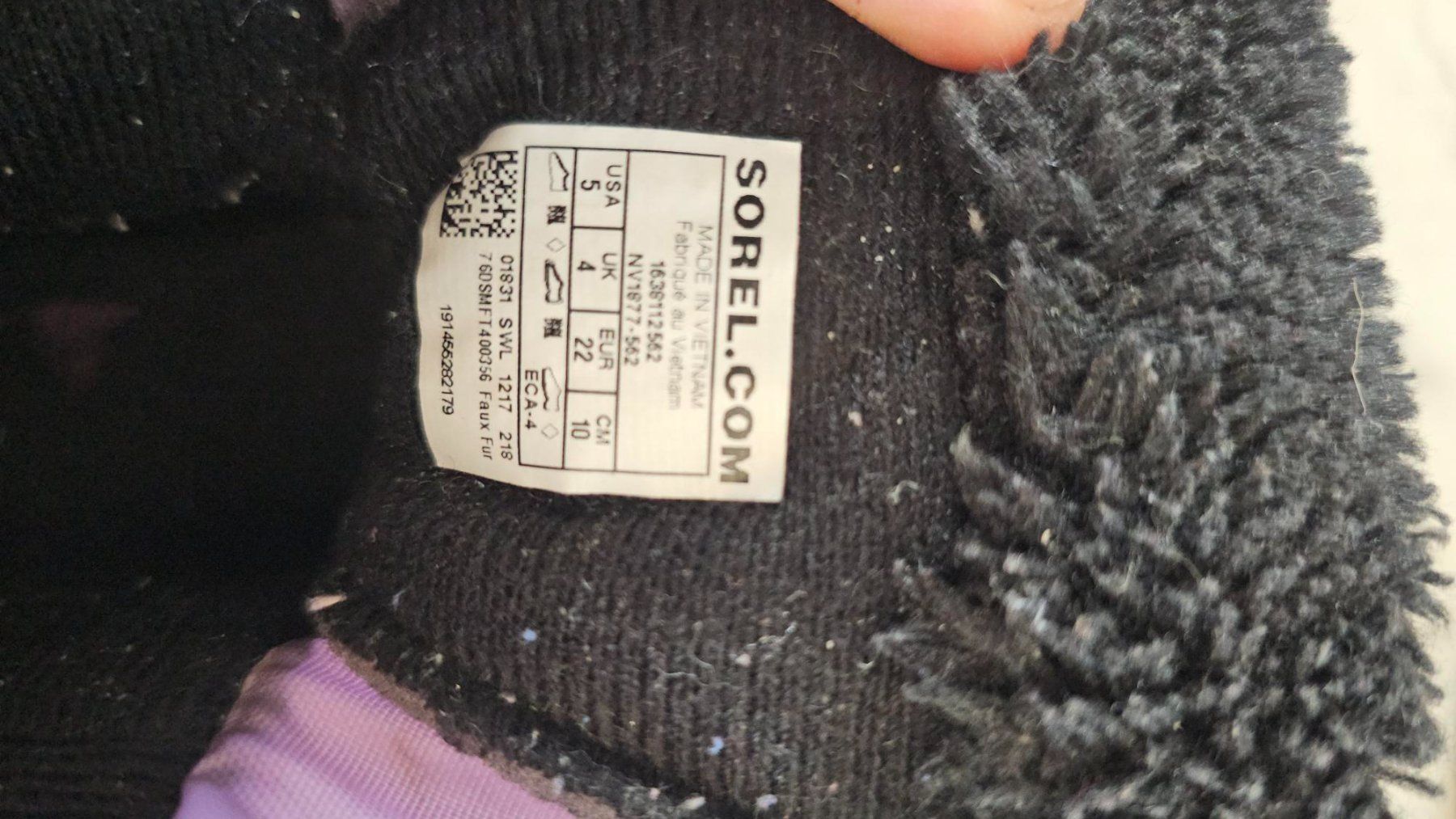 Sorel Scarpe per ragazzi: Sorel Kinderschuh 22 – Usato da Küsnacht ZH venduto da StuartJohnston 2