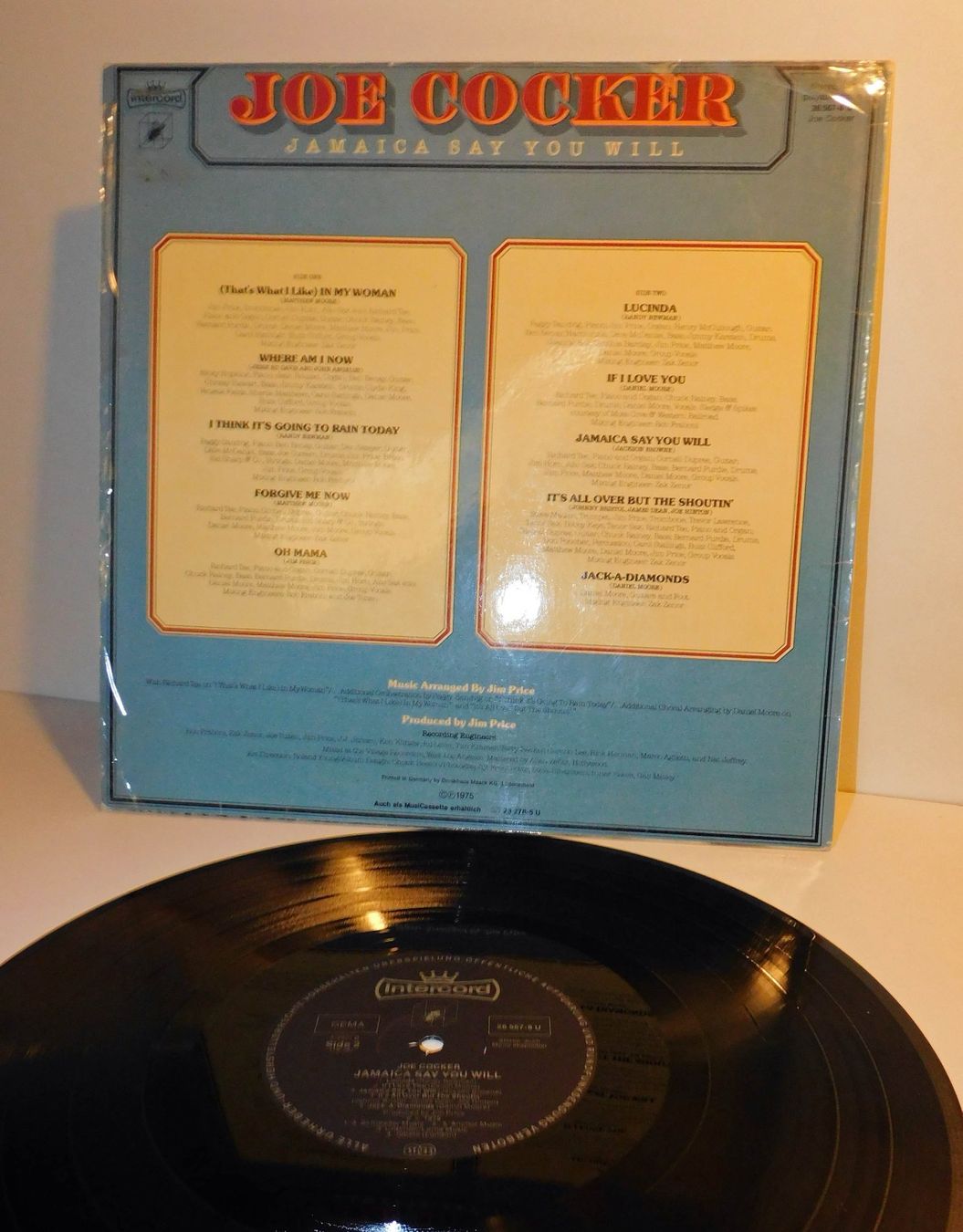 Dischi in vinile: Lp Joe Cocker - 1975 Schallplatte   Lp – Usato da Sursee venduto da 76 3