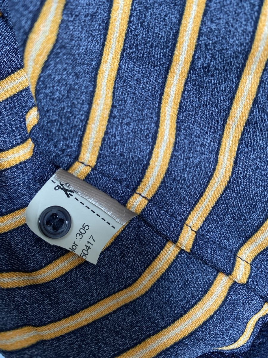 Massimo Dutti Camicette: Massimo Dutti Bluse d. blau,orange, grün, ca. Gr. M, elegant – Usato da Homberg b. Thun venduto da Homata 7
