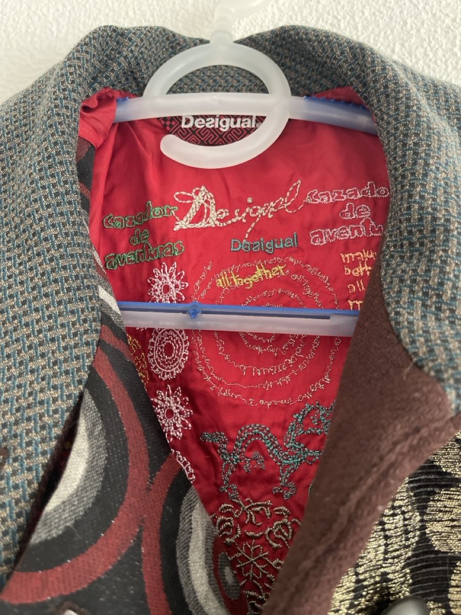 Cappotti: Desigual Patchwork Coat, Unique Design, Size S – Usato da Winterthur venduto da shp_xcc5 1
